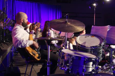49.božično novoletni koncert Godbe Cerknica z gosti 68 Foto Ljubo Vukelič
